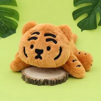 무직타이거 엎드린 복슬 뚱랑이 인형 28cm